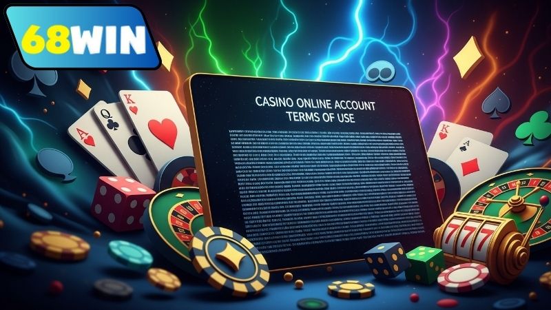 Điều khoản sử dụng – Quy định và quyền lợi cược thủ cần biết 5 Quy định người dùng 68WIN và trách nhiệm khi tham gia